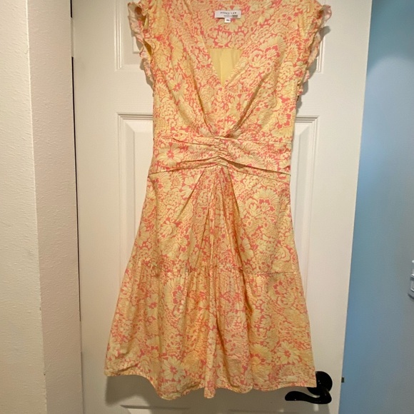 Derek Lam Collective Paisley Floral Flare Short Dress Size 40 medium - Picture 14 of 15